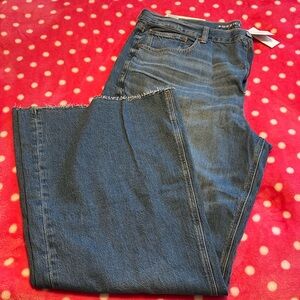 NWT AEO Baggy Flare Jeans